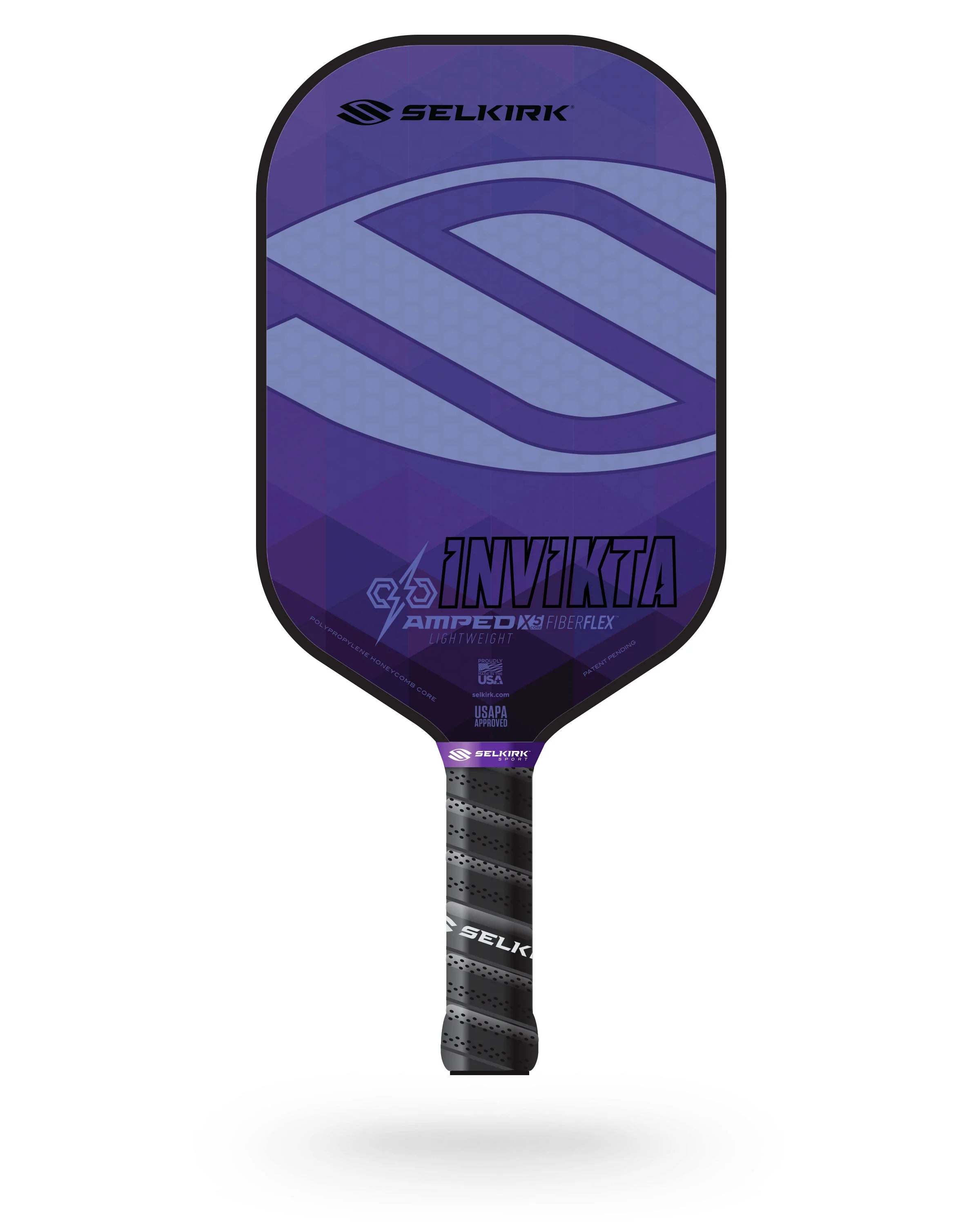 Selkirk Amped Invikta Pickleball Paddle - Premium Carbon Fiber Paddle for Competitive Play | Perfect for Tournaments, Recreational Games & Outdoor Sports