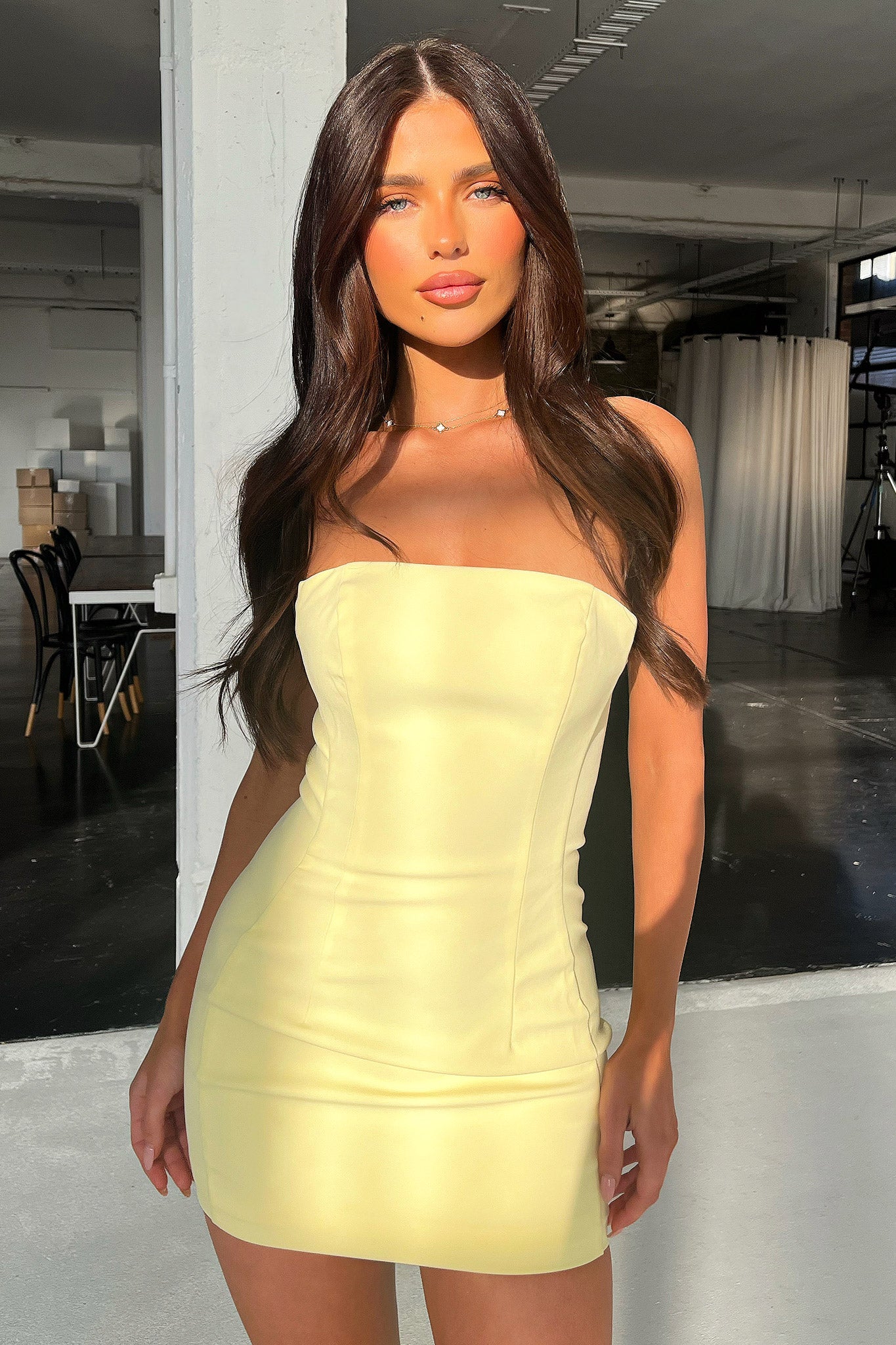 Elegant Marlo Yellow Dress for Women | Summer Flowy Maxi Dress | Perfect for Beach, Party & Casual Wear