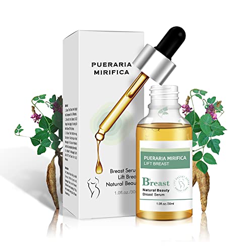 Natural Breast Enlargement Oil - Plant-Based Breast Enhancement Serum for Firmness & Elasticity | Daily Massage for Fuller, Lifted Bust | Perfect for Post-Pregnancy & Weight Loss Recovery