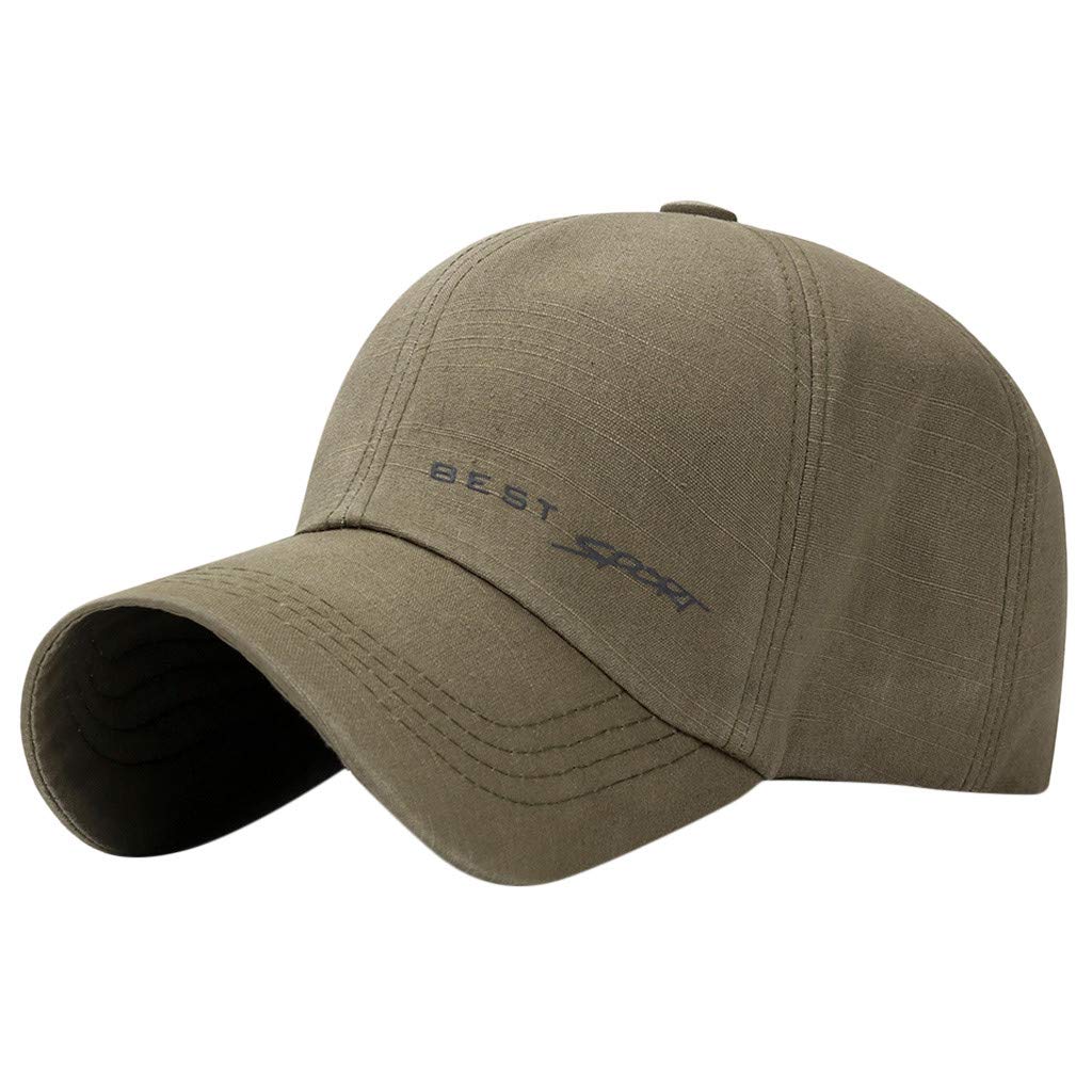 Stylish Baseball Caps for Men & Boys - Adjustable Sun Hat for Golf, Outdoor Sports & Casual Wear | UV Protection & Breathable Design