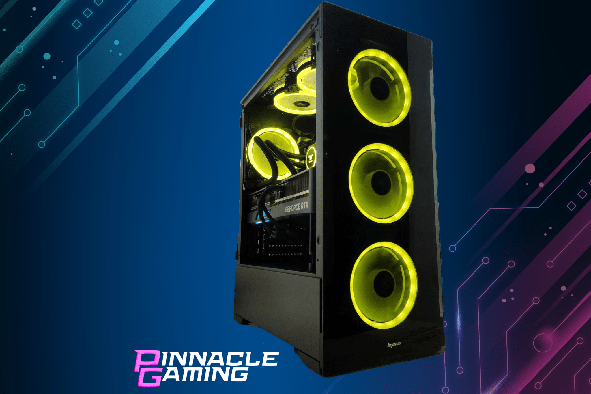 Custom Gaming PC - AMD Ryzen 5 Processor, RTX 5070 Graphics, 2TB M.2 SSD, 64GB DDR5 RAM, RGB Lighting - High Performance Desktop Computer for Gaming, Streaming & Content Creation