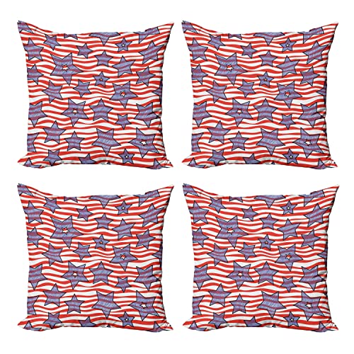 Red White Violet Blue