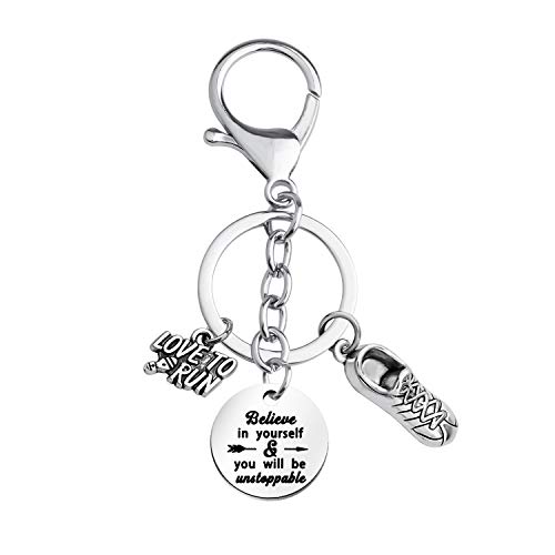 Runner Keychain Believe