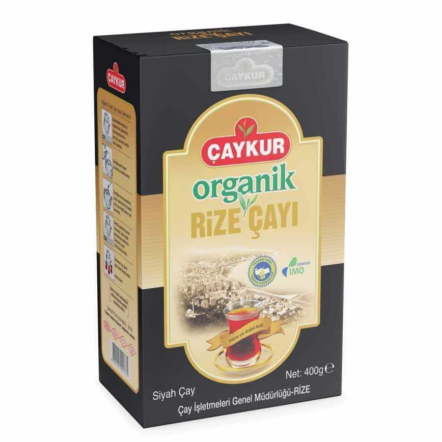 Premium Organic Rize Black Tea by Çaykur | 400g Loose Leaf Turkish Tea | Perfect for Morning Boost, Afternoon Relaxation & Social Gatherings