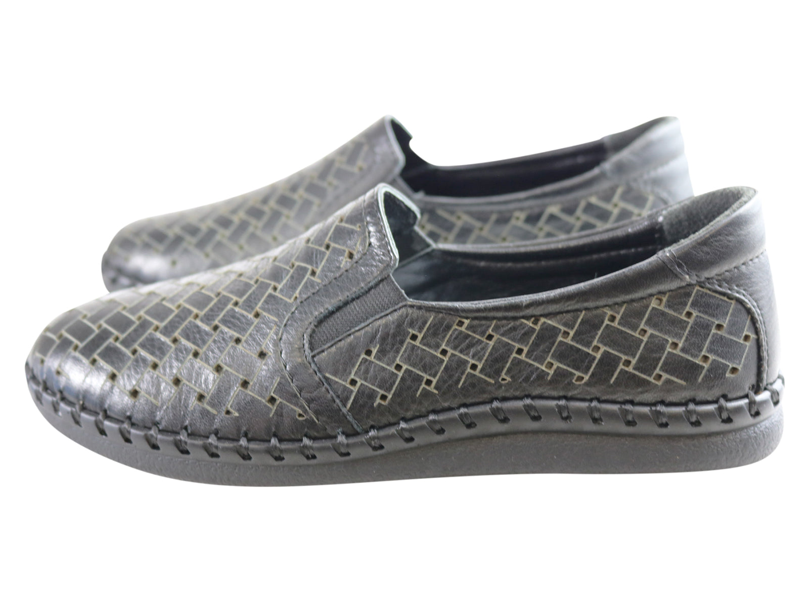 Orizonte Arlita Women's European Comfortable Leather Casual Shoes - Stylish & Breathable for Walking, Travel & Everyday Wear