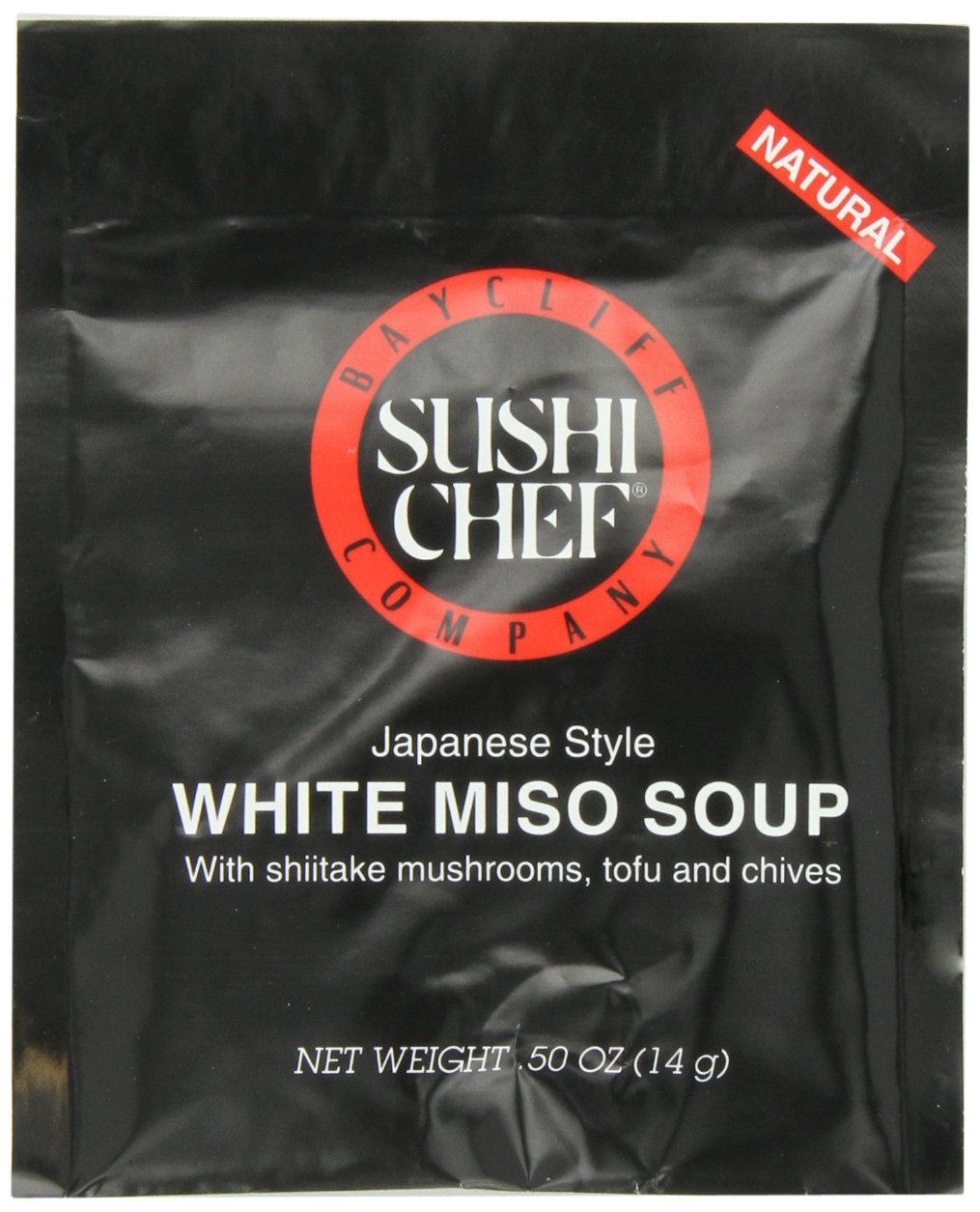 Premium Sushi Chef White Miso Soup Mix - 24 Pack (0.50-Oz Packets) - Authentic Japanese Flavor for Restaurants, Home Cooking & Quick Meals