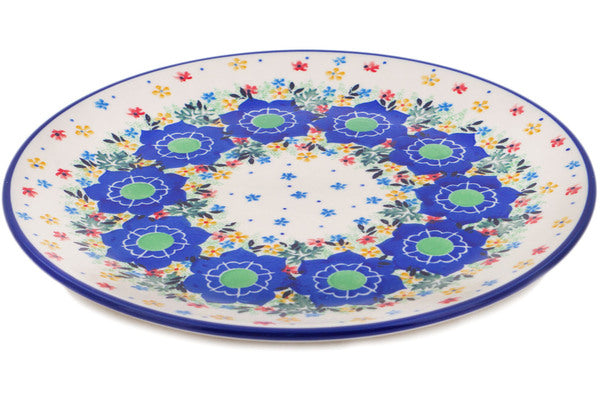 10-Piece Dinner Plate Set with Fascinating Floral Design - Elegant Tableware for Dining, Parties, and Home Decor