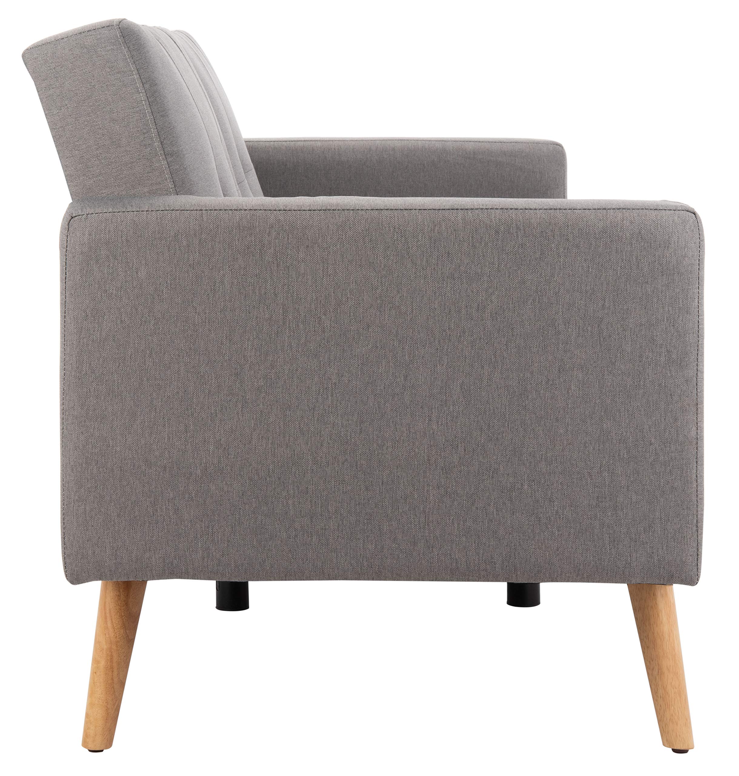 Safavieh Home Murray Retro Grey Convertible Sofa Bed - 71.7