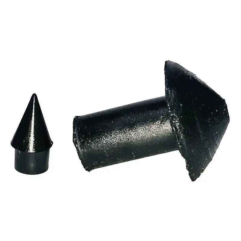 AA 7/16 Inch Black Rubber Plugs for Plug Em Gun - 15 Count Box - Perfect for Automotive, Marine, and Industrial Applications