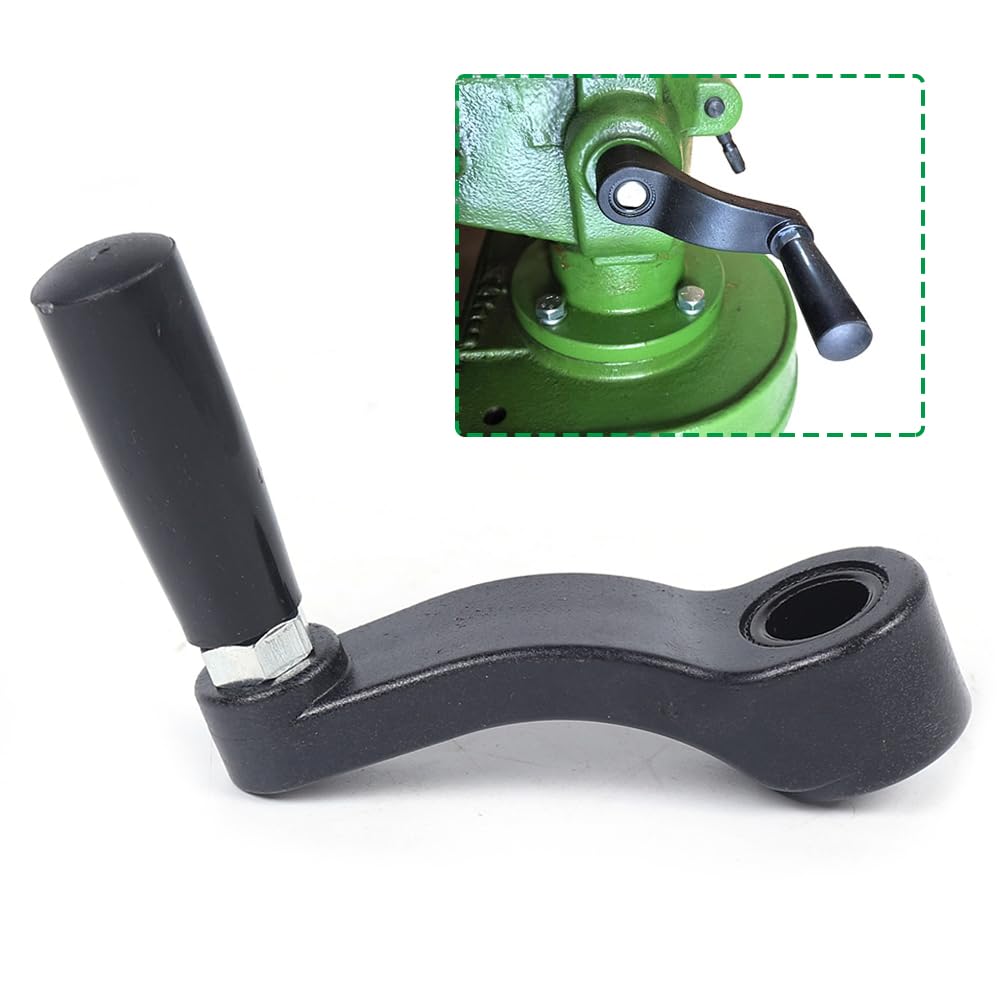 Original OEM Drill Press Table Crank Handle - 14.5mm Replacement Part for Raising & Lowering | Perfect for Woodworking, Metalworking & DIY Projects