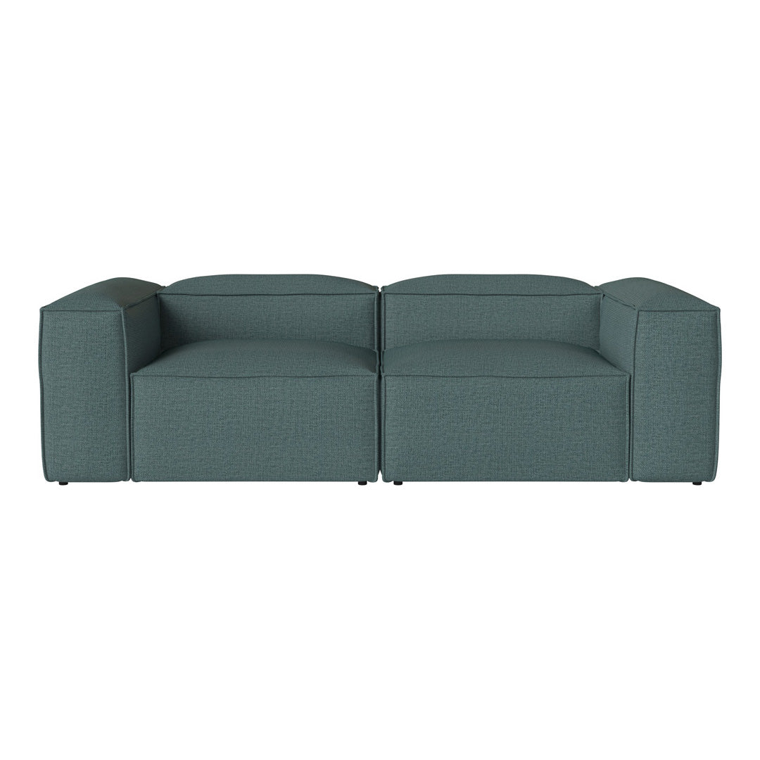 Cosima 2-Seater Sofa - Modern Fabric Loveseat for Small Spaces | Perfect for Living Room, Apartment & Office Waiting Area
