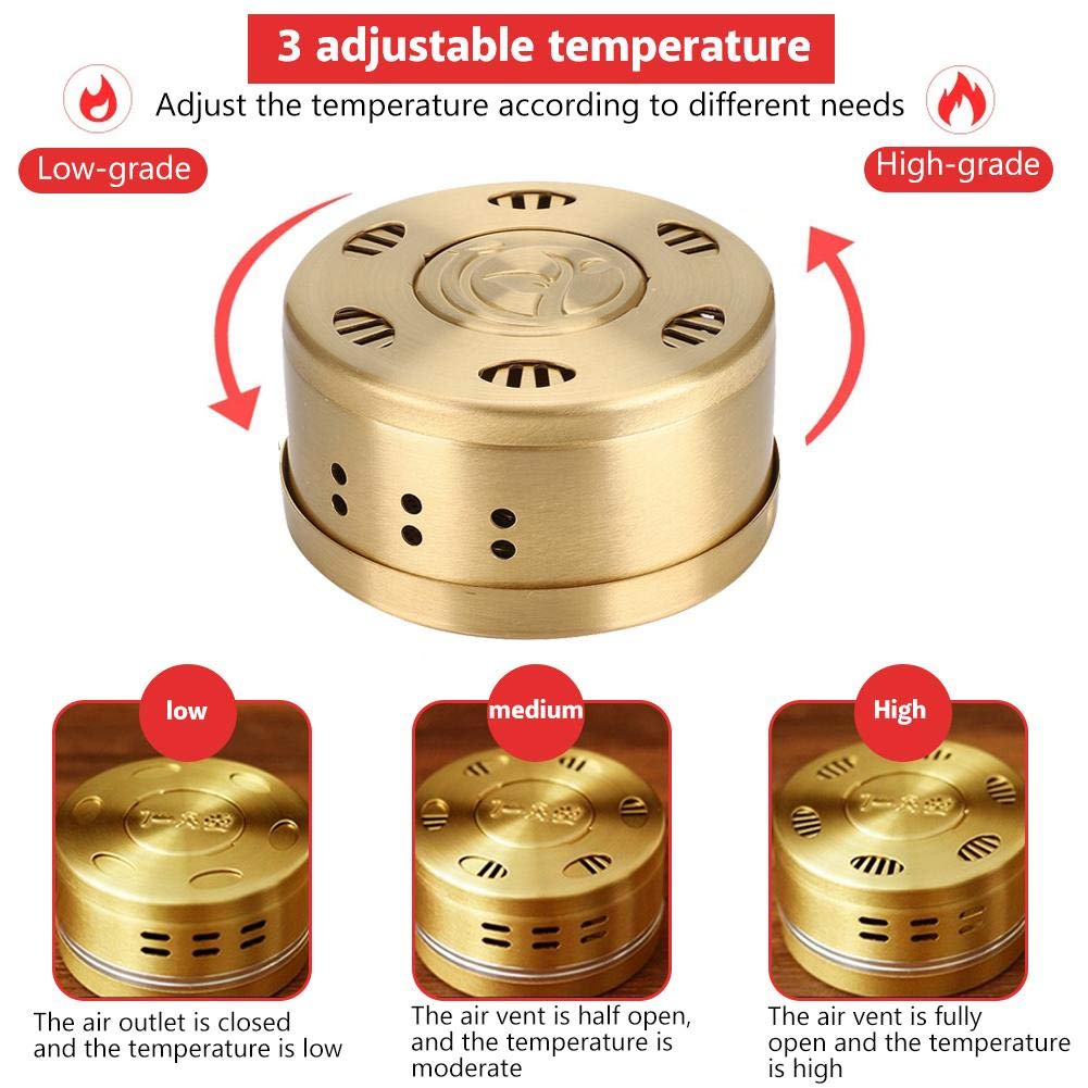 Zetiling Smokeless Moxibustion Box - Portable Moxa Therapy Device with 3-Layer Filter Design for Back, Neck & Belly Pain Relief | Home Use & Professional Acupuncture Care