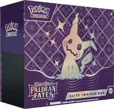 Pokemon Paldean Fates Elite Trainer Box - 36 Booster Packs, Exclusive Cards & Collectibles | Perfect for TCG Battles, Gifts & Pokemon Collectors