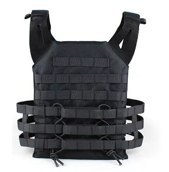 Tactical Jumpable Plate Carrier JPC - Lightweight Body Armor Vest for Military, Police & Airsoft - Perfect for Combat Training & Outdoor Adventures
