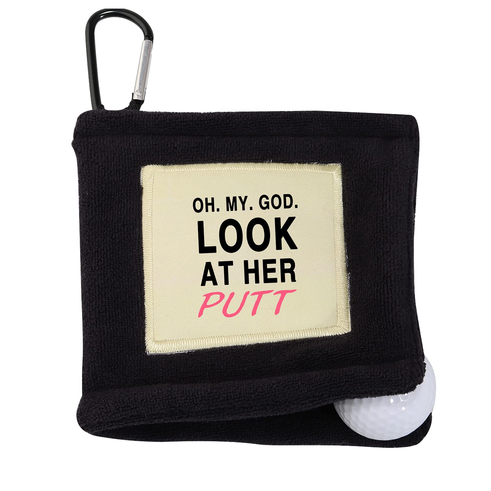 **Premium Golf Ball Towel - Absorbent Wet & Dry Microfiber Golf Towel with Clip - Perfect for Golfers & Sports Enthusiasts - Great for On-Course Cleaning & Club Maintenance**    *(Use Case: Ideal for wiping golf balls, cleaning clubs, and keeping hands dry during play – a must-have for golfers of all levels!)*