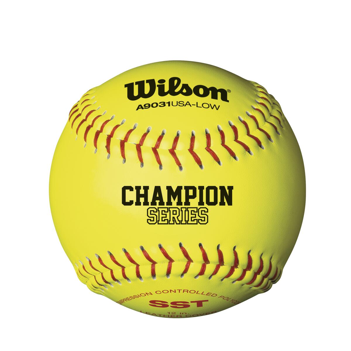 Wilson 12 Inch Fastpitch Softball - Official Size & Weight for Competitive Play - Perfect for Fastpitch Softball Games, Practice & Training
