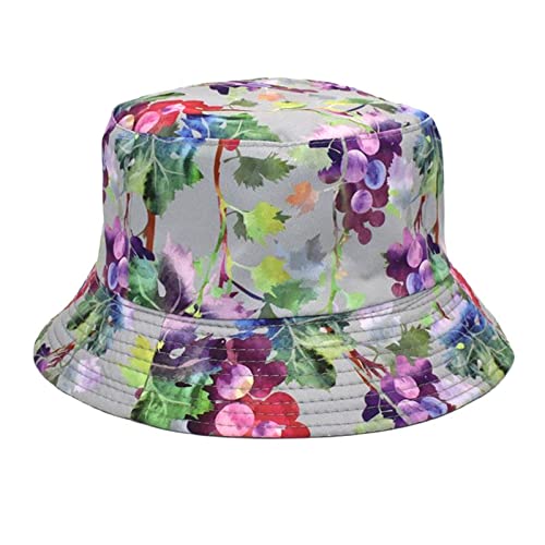 Foldable Women's Summer Beach Bucket Hat - Adjustable, Washable Cotton Sun Hat for Outdoor, Travel & Fashion | Packable for Easy Storage