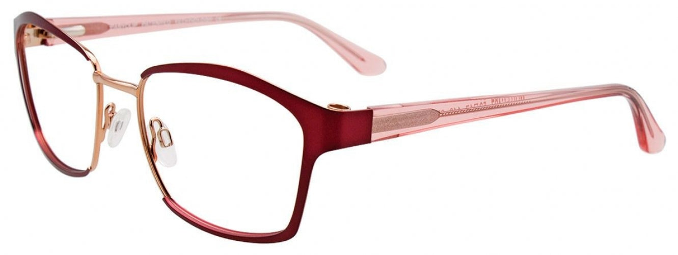 30 - Satin Dark Red & Shiny Gold