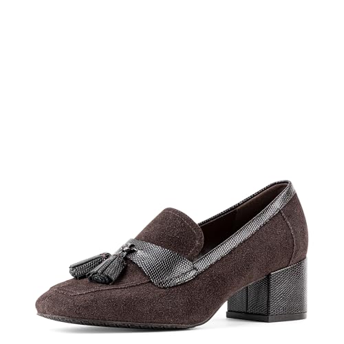Dark Brown - Calf Suede