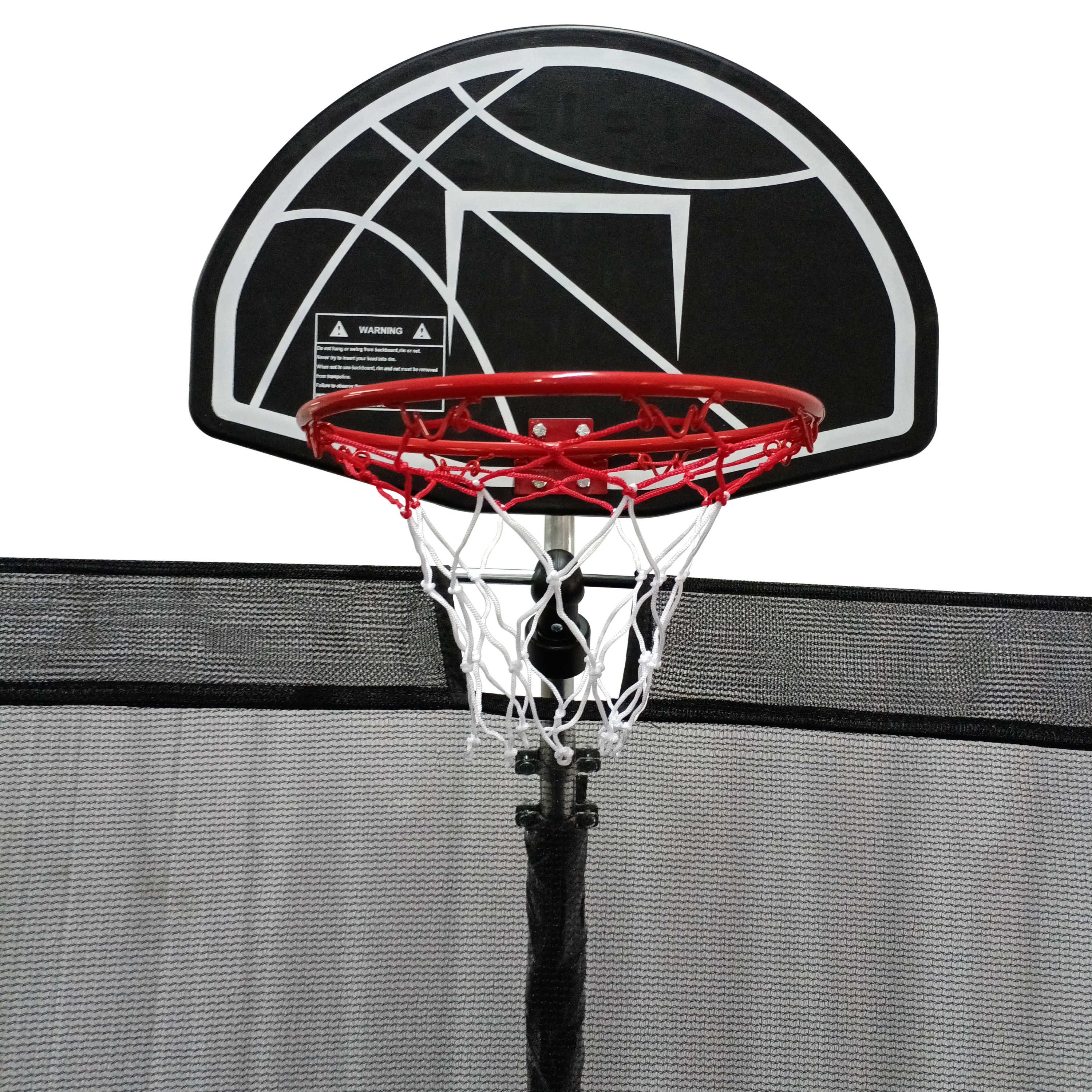 15FT Trampoline with Basketball Hoop - Heavy Duty Outdoor Trampoline with Safety Enclosure, Ladder, Shoe Bag & Rust-Proof Galvanized Coating | Perfect for Backyard Fun, Kids Play, Exercise & Family Recreation