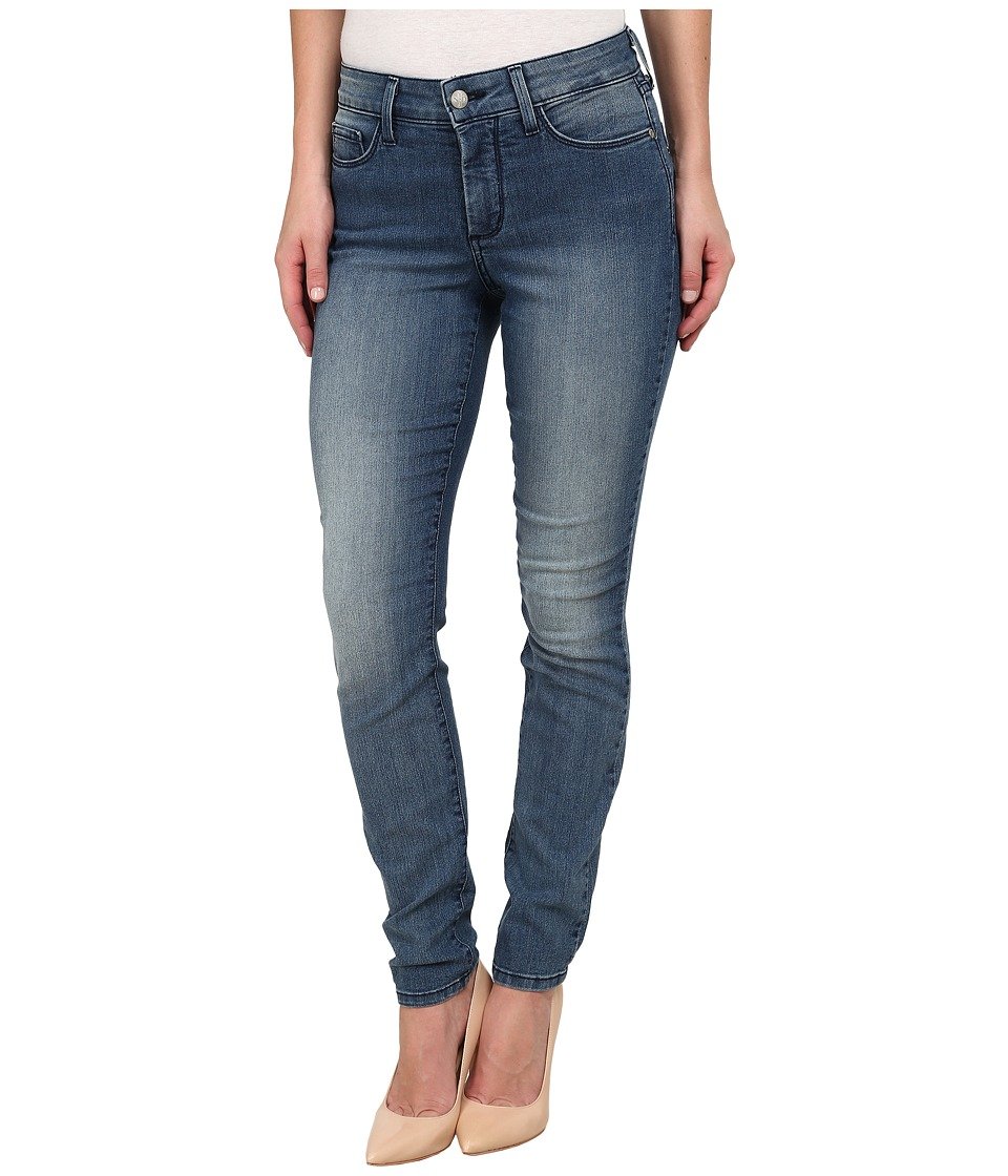 NYDJ Women's Alina High Waist Skinny Ankle Jeans - Stretch Denim Pants for Work & Casual Wear | Comfortable Slim Fit with Hem Detail