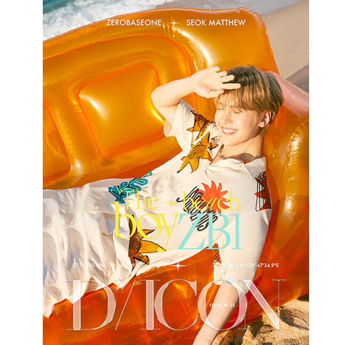 ZB1 DICON VOLUME NO.15 - ZEROBASEONE The Beach Boy Photobook | K-POP Collectible Merchandise for Fans, Room Decor & Gift Idea
