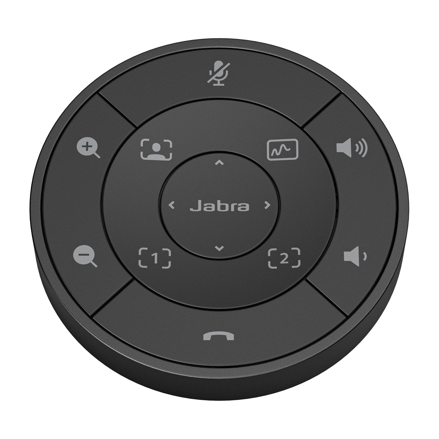 Jabra PanaCast 50 Intuitive Remote Control - Easy Room Operation for Video Conferencing & Smart Office Meetings