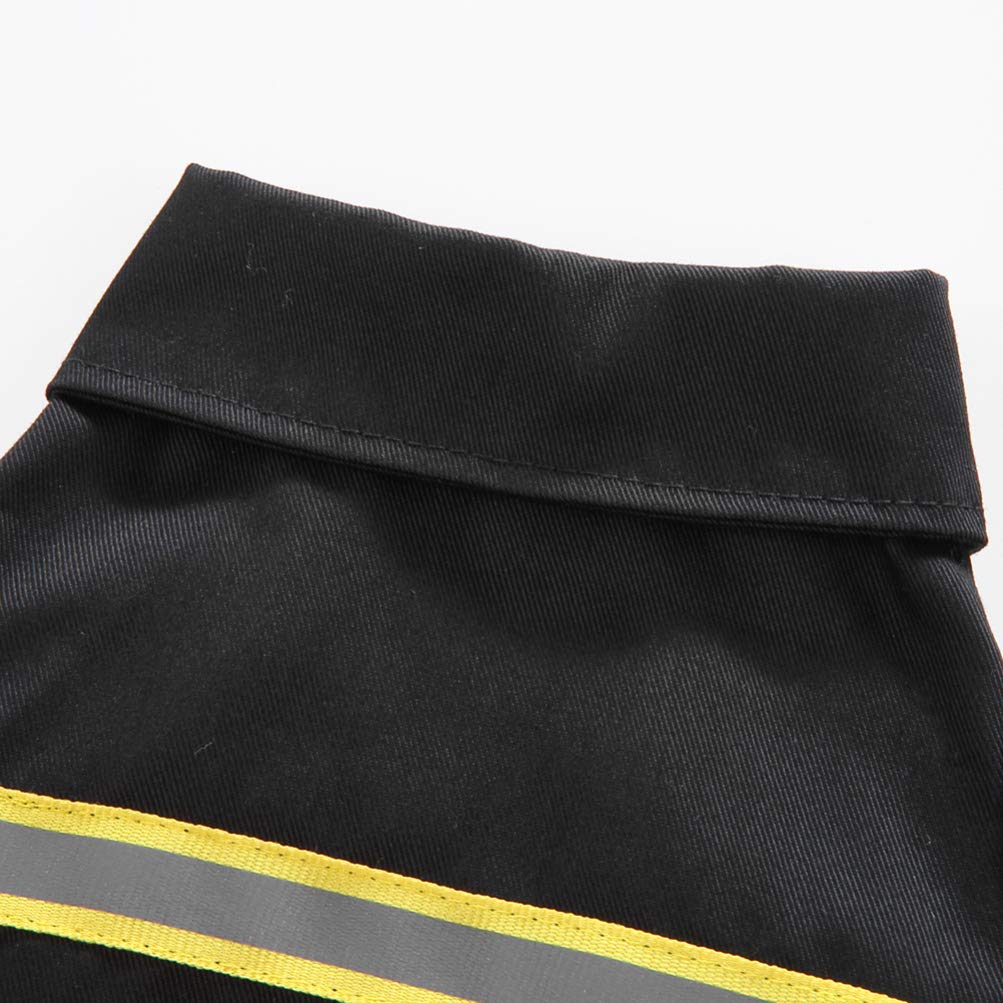 Balacoo 1 Set Transformable Cute Dog Costume - Fireman & Witch Outfit with Reflective Stripes | Funny Pet Clothing for Halloween, Performance & Outdoor Adventures