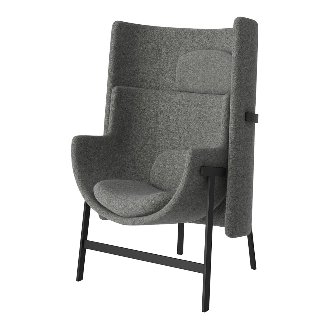 Kite Highback Lounge Chair - Comfortable Outdoor Patio Furniture for Relaxing in Your Backyard or Garden