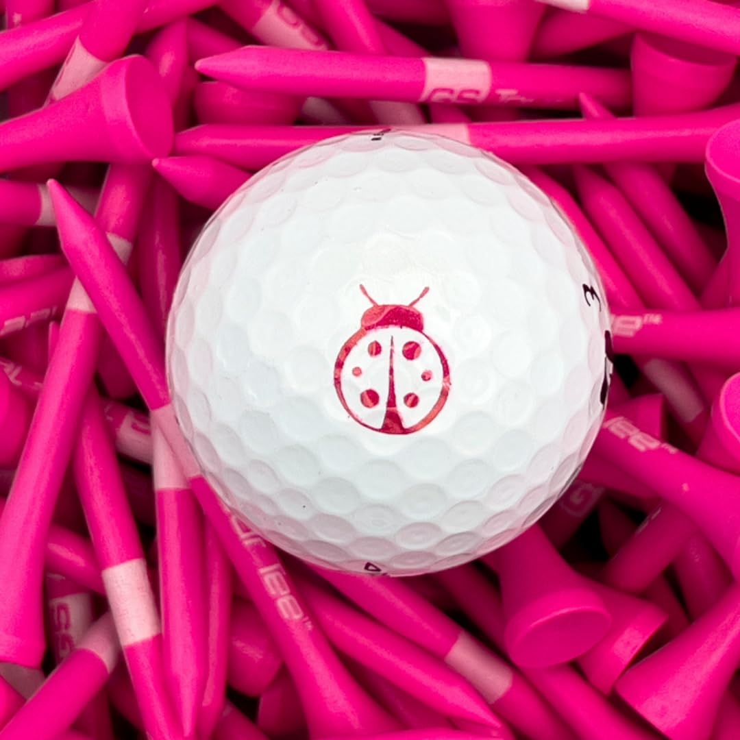 Self-Inking Golf Ball Stamp - Fast-Drying Waterproof Golf Ball Marker | Reusable Golf Accessories for Men & Women | Perfect Golfer Gift & Golf Gadgets | Great for Personalizing Golf Balls & Scorecards on the Course