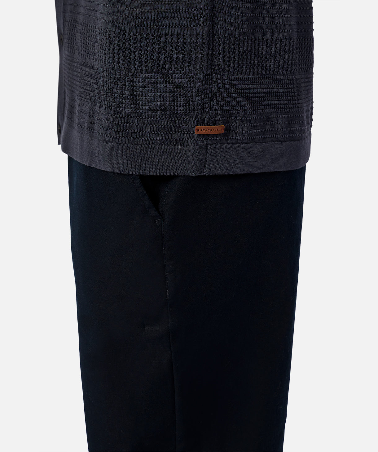 Vercelli Short Sleeve Shirt for Men - Dark Ocean Blue Casual Button Down Shirt | Perfect for Office, Date Night & Summer Outings