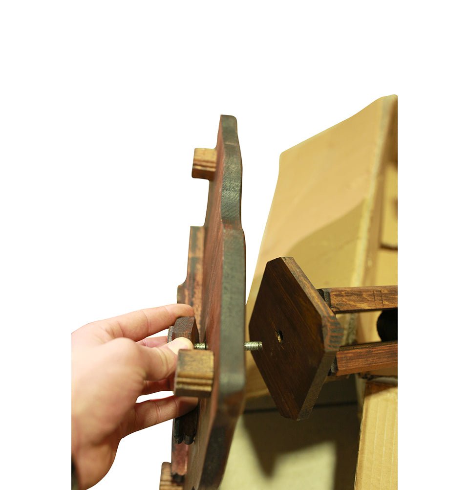 Premium Islamic Adjustable Quran Stand Rahle - Extra Large Wooden Book Holder for Prayer & Reading | Perfect for Home, Mosque & Islamic Studies
