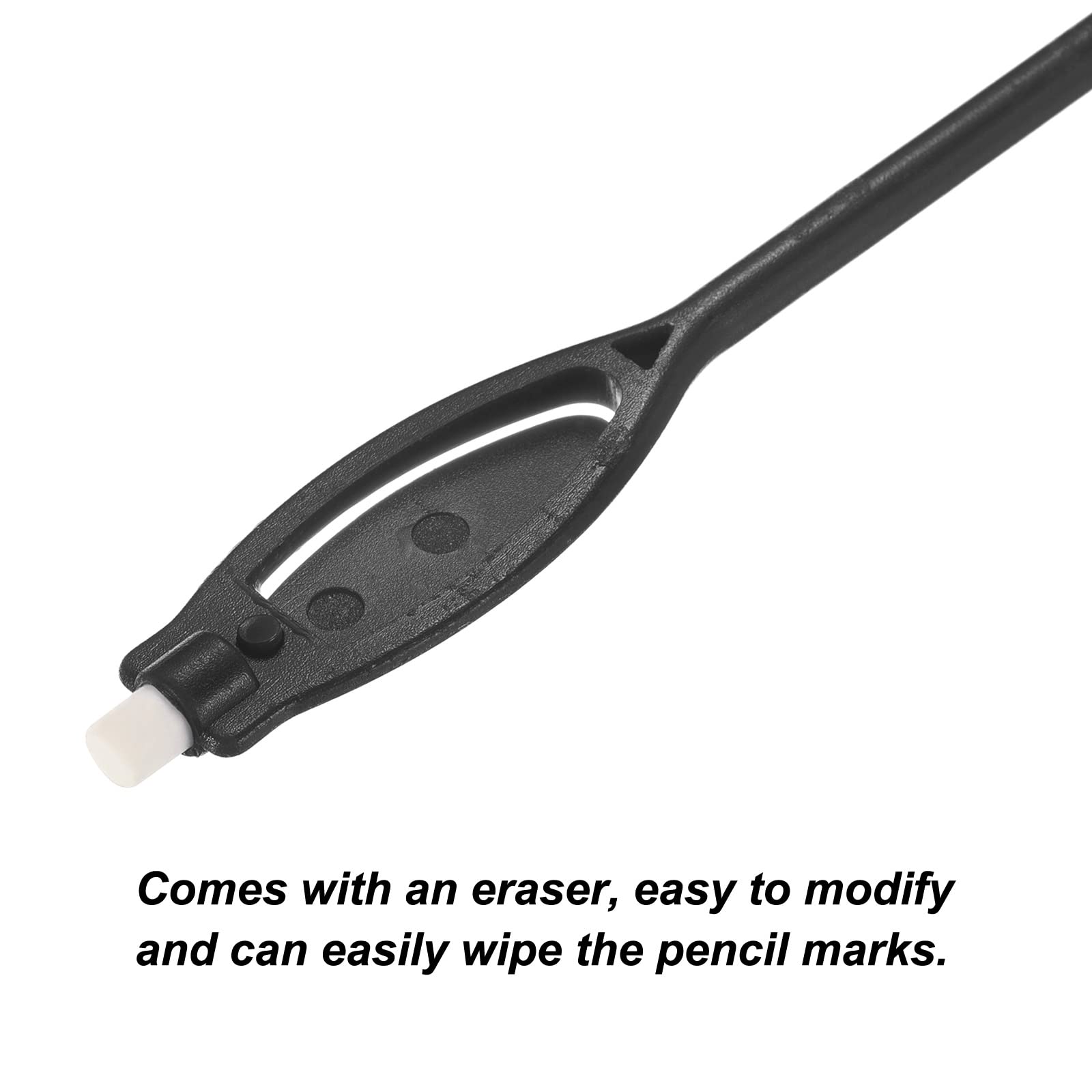 PATIKIL 10-Pack Golf Scoring Pencils with Eraser - 2H Plastic Marker Pens for Golf & Sports