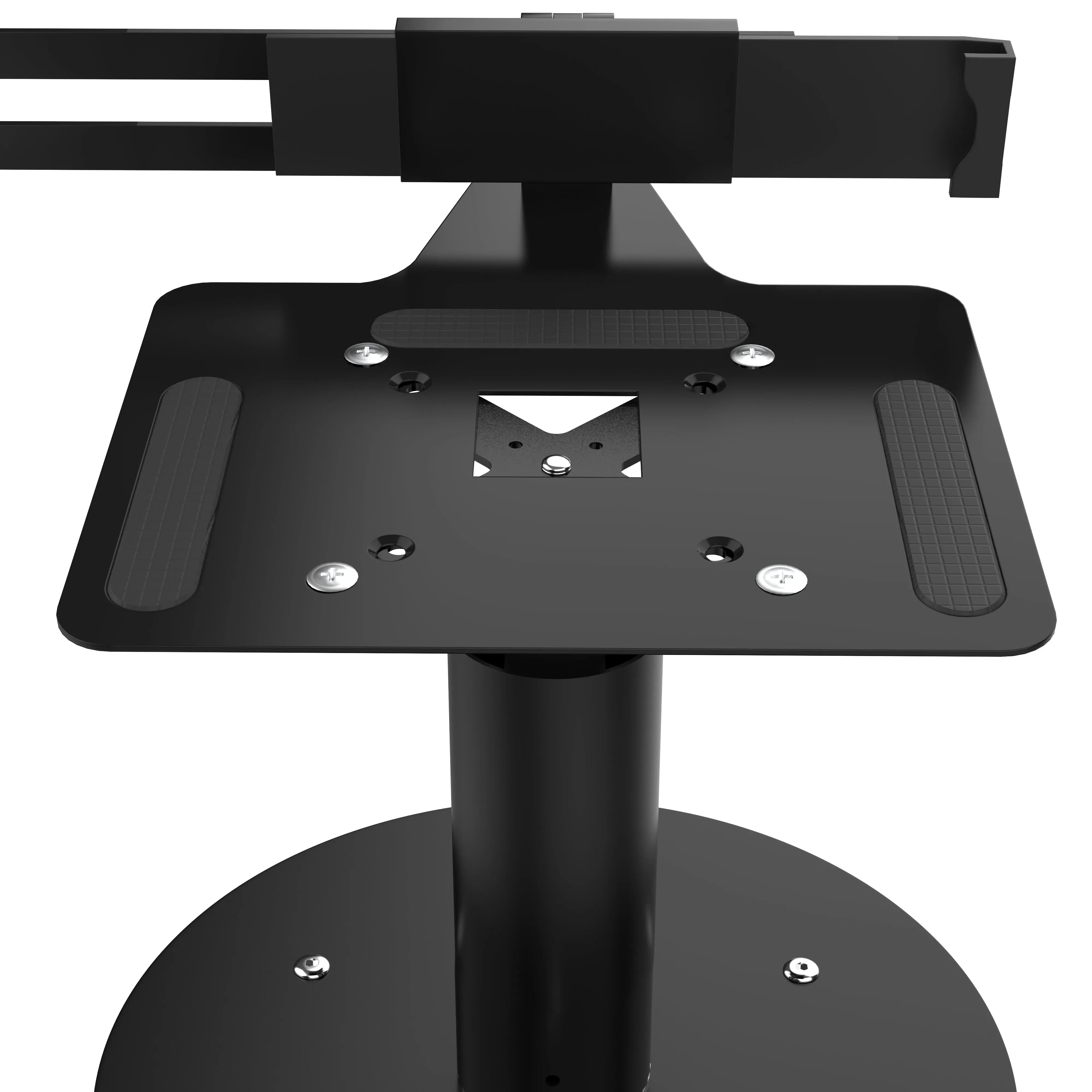 Heavy Duty Laptop Security Arm Stand - Adjustable Locking Mount for Office & Public Spaces - Secure Your Device in Libraries, Cafes & Workstations