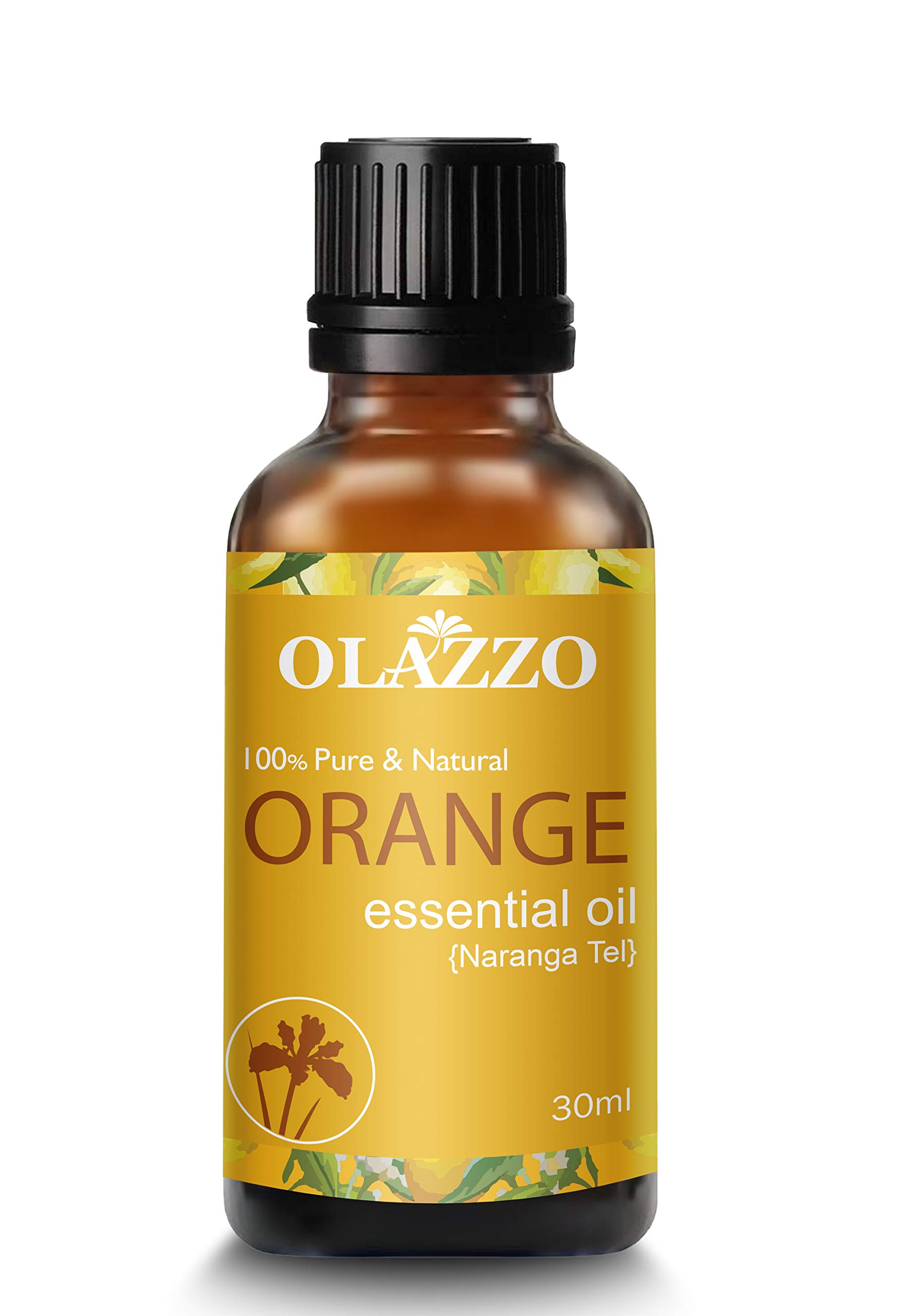 100% Pure Sweet Orange Essential Oil - Cold Pressed, Unperfumed, Organic for Aromatherapy, Hair Growth & Radiant Skin - 30ml - Perfect for DIY Beauty, Massage & Home Fragrance