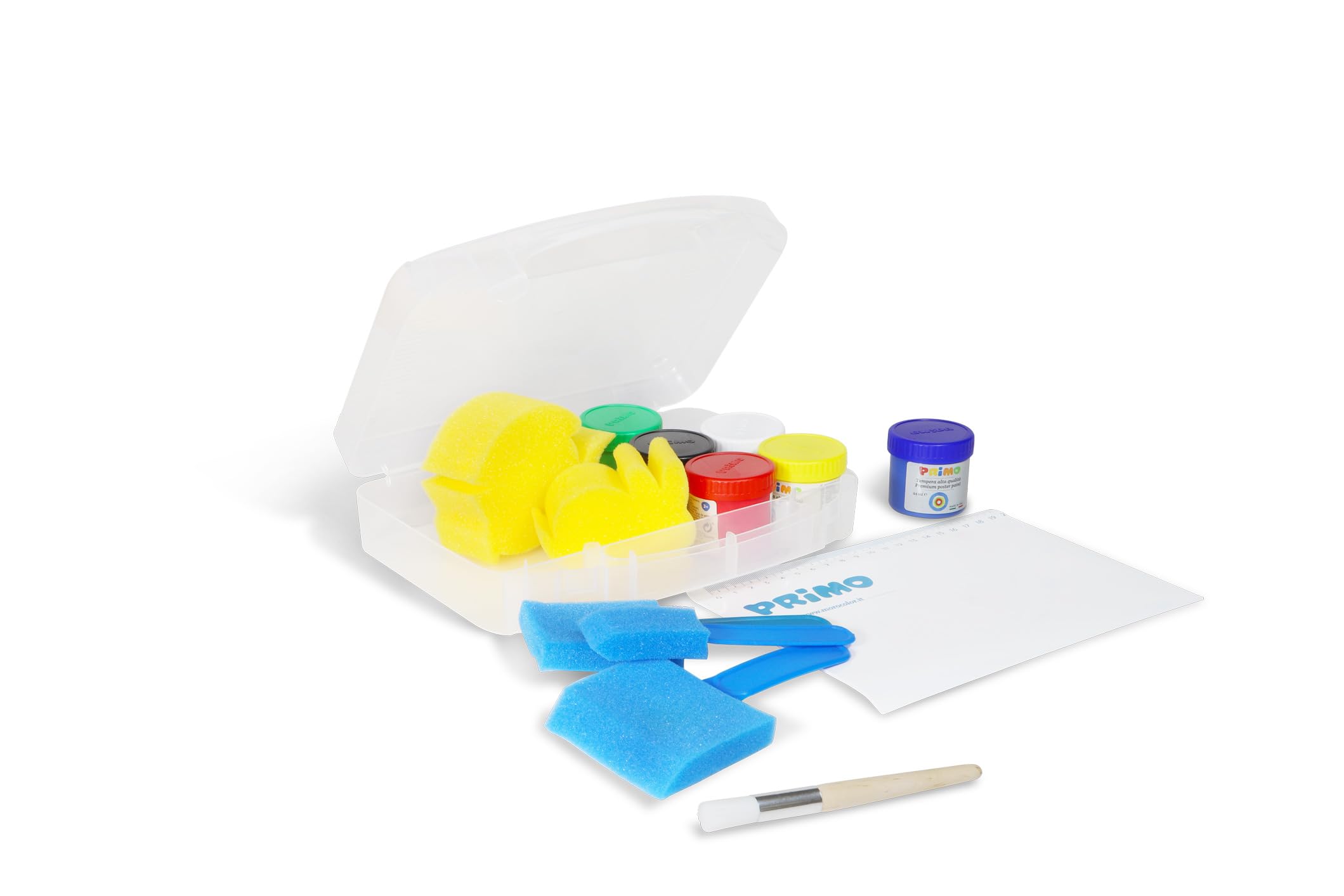 Portable Poster Paint Kit with Brushes & Palette - Perfect for Kids Art Projects, School Activities & DIY Crafting