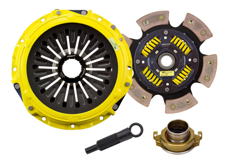 ACT 2015 Mitsubishi Lancer HD M/Race Sprung 6 Pad Clutch Kit - High Performance Clutch Upgrade for Racing & Street Driving