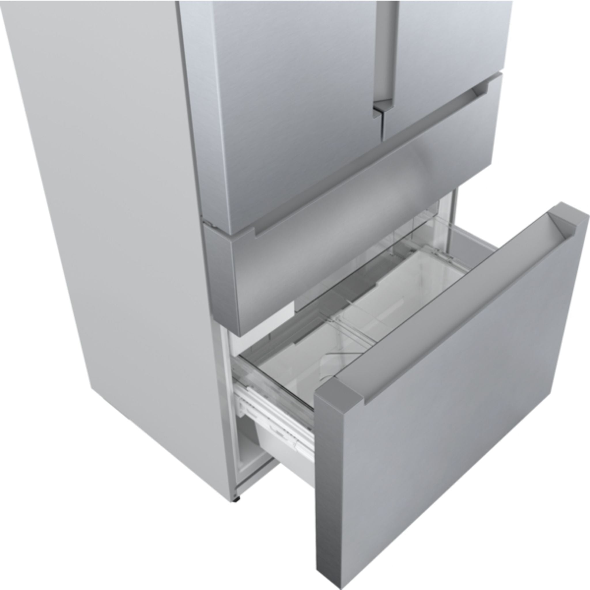 Bosch 36 Inch French Door Refrigerator (B36CL80ENS) - Stainless Steel, Energy Star Certified, Spacious Interior for Family Kitchen Storage