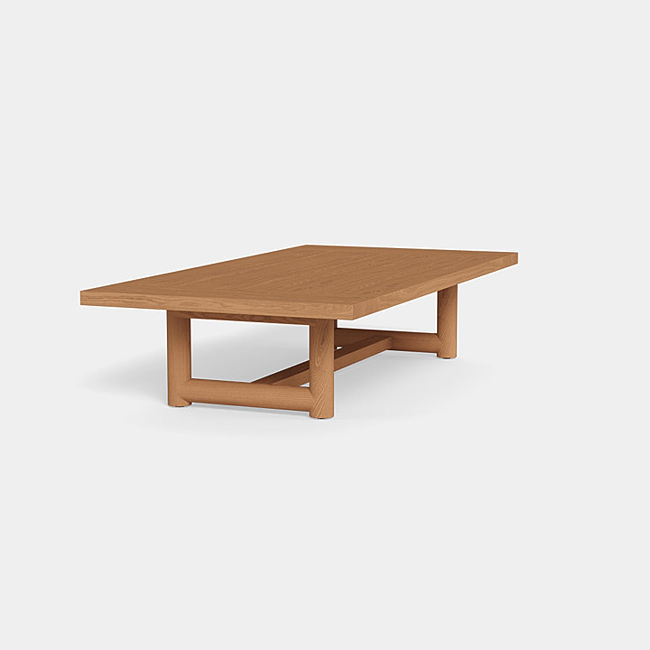 Premium Breeze XL Teak Outdoor Coffee Table - Weather-Resistant, Durable Patio Furniture for Garden, Poolside & Backyard Relaxation