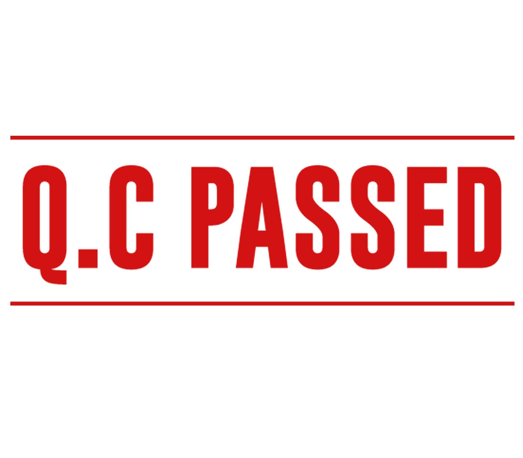 Printtoo Q.C Passed Self Inking Rubber Stamp - Pre-Inked Office Stamp for Home & Business (47x20mm, Red) | Perfect for Document Signing, Paperwork & Business Stationery