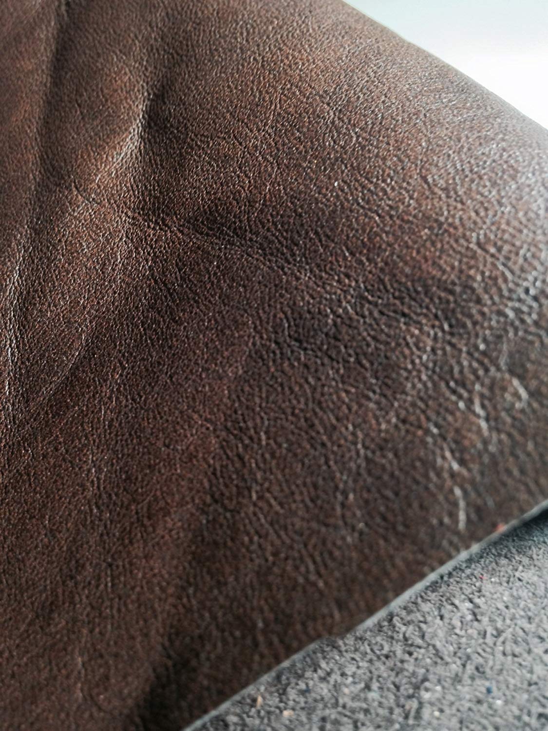 Premium REED Leather HIDES - 40 Sq Ft Genuine Cowhide Skins for Upholstery, DIY Crafts & Furniture Making (Antique Brown) - Perfect for Sofa Repair, Handbag Making & Home Decor Projects