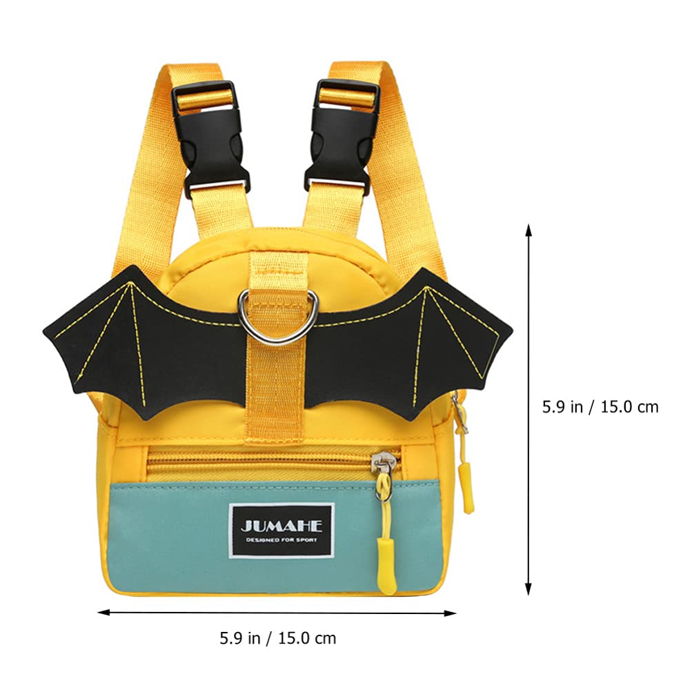 STOBOK 1-Piece Pet Backpack for Hiking & Travel - Adjustable Dog Backpack Carrier with Leash, Durable Canvas Storage Bag for Small Dogs & Cats - Perfect for Outdoor Adventures, Camping, and Daily Walks