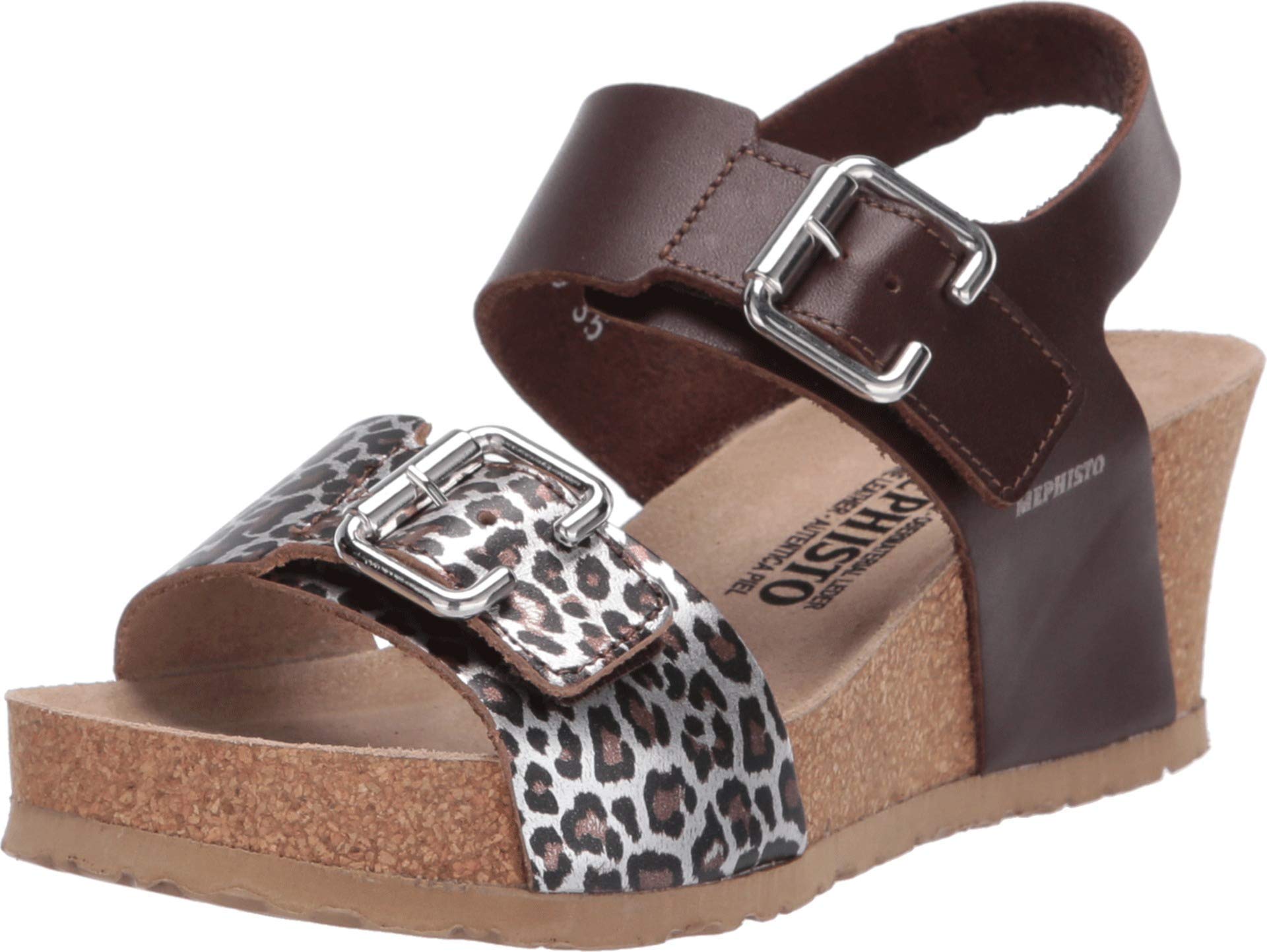 Mephisto Women's Comfortable Wedge Sandals - Breathable & Supportive Summer Casual Shoes for Walking, Travel, and Outdoor Activities