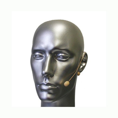 U-VOICE UVS70DTF-SH4 Detachable Earhook Headset Microphone with Cable & Frame - Compatible with Shure Wireless Mic Systems - Perfect for Live Performances, Public Speaking & Broadcast Studios