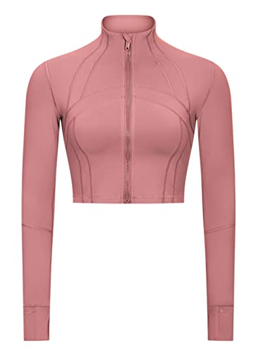 Coral Red Gym Jacket