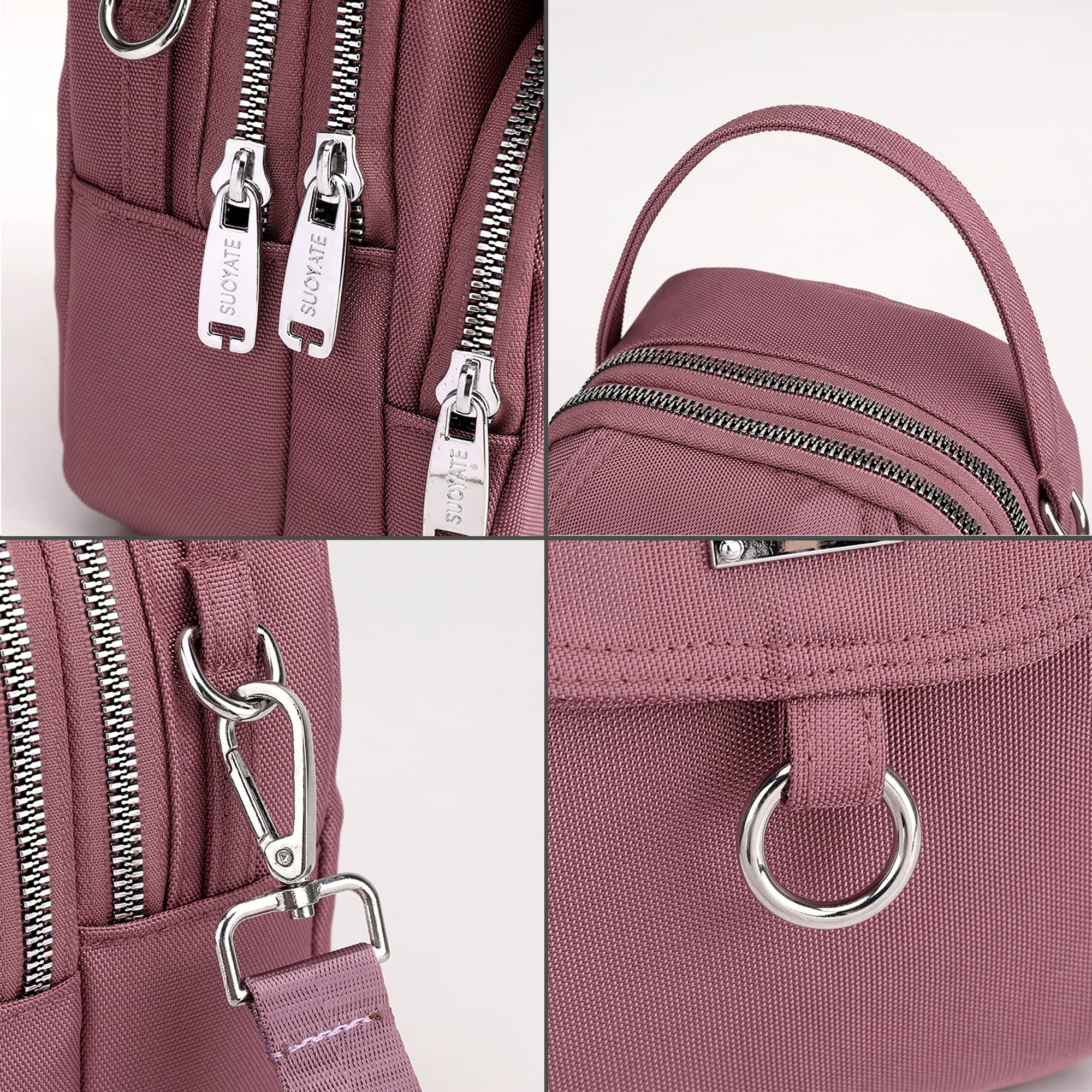 Cute Mini Crossbody Bag for Women - Lightweight Small Travel Purse, Aesthetic Shoulder Bag - Perfect for Daily Use, Shopping & Travel Accessories