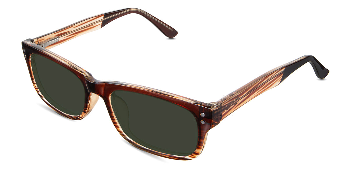 Aitana Men's Prescription Polarized Sunglasses - UV Protection, Anti-Glare for Driving, Fishing & Outdoor Activities