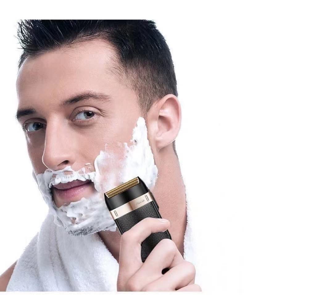 JYYBN Electric Shaver for Men - Rechargeable Cordless Beard Trimmer & Bald Head Shaver with Low Noise, Portable & Durable Design - Perfect for Home, Travel and Daily Grooming Routine