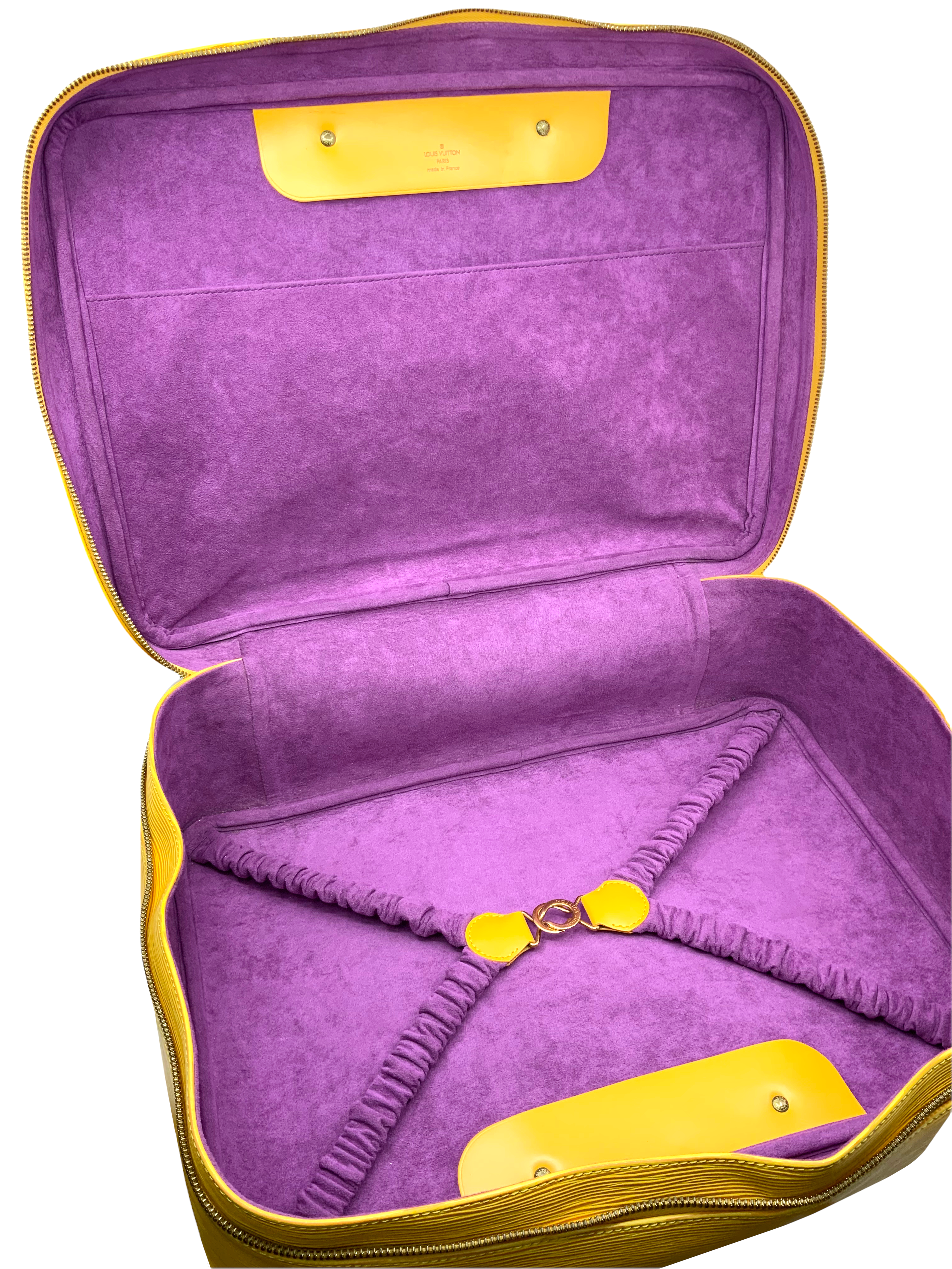 Authentic Louis Vuitton Sirius 45 Epi Leather Suitcase - Luxury Travel Luggage for Business Trips & Vacation Getaways