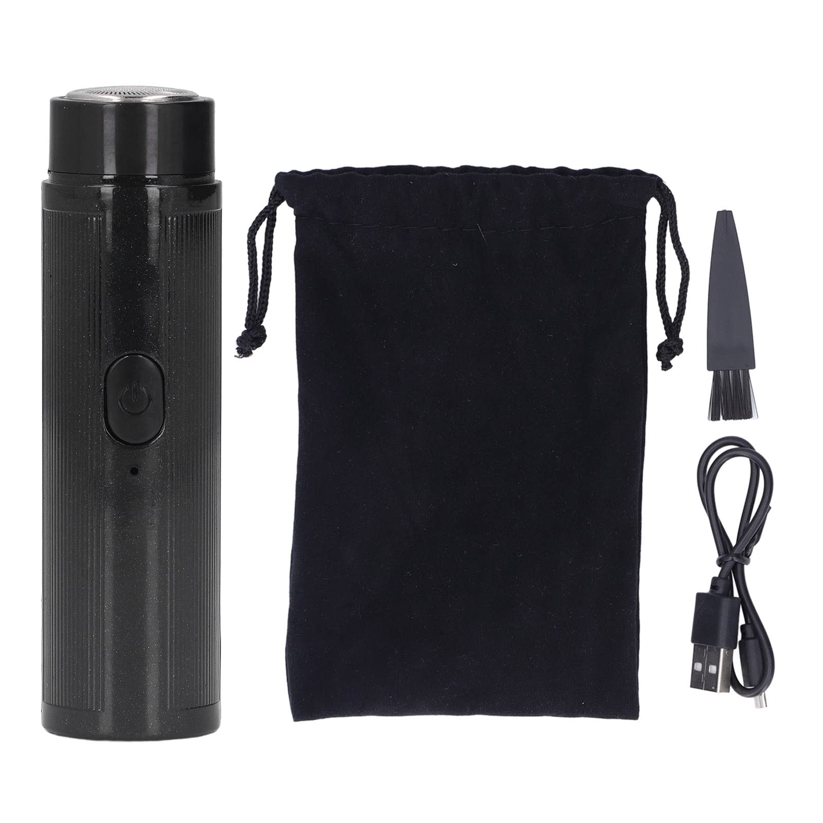 Portable Mini Electric Razor for Men - High Speed Travel Shaver with USB Charging, Perfect for Business Trips, Gym & Daily Use (Black)